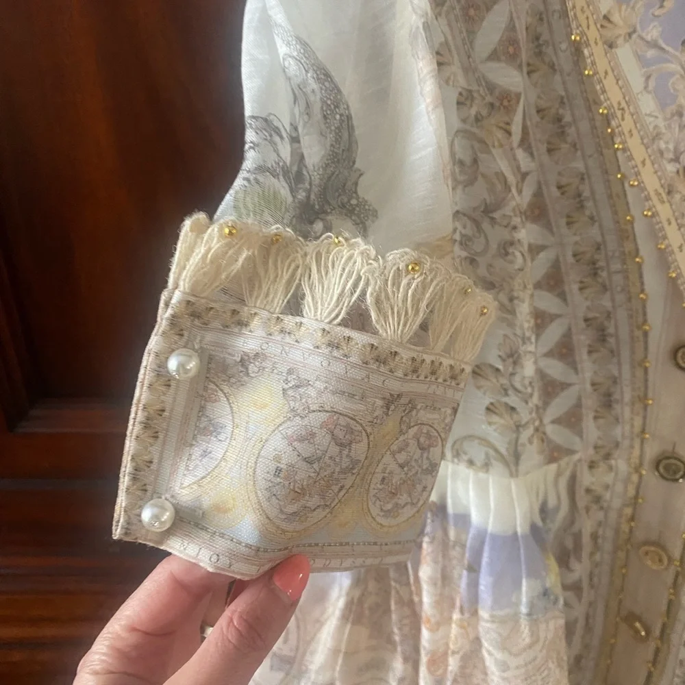 Sold out NWT Zimmermann high tide mini dress - Picture 3 of 8